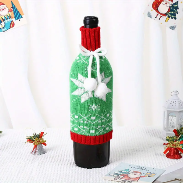 Christmas Wine Bottle "Clothes" Combo 3