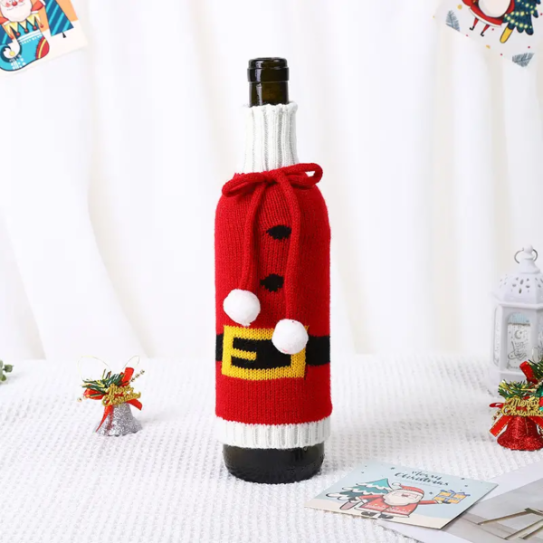 Christmas Wine Bottle "Clothes" Combo 3