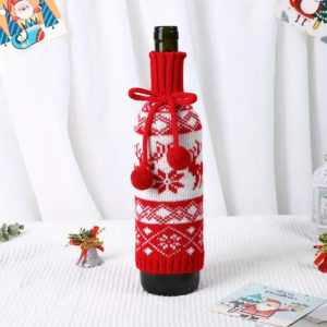 Christmas Wine Bottle 