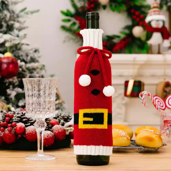 Christmas Wine Bottle Covers Combo 3