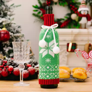 Christmas Wine Bottle 