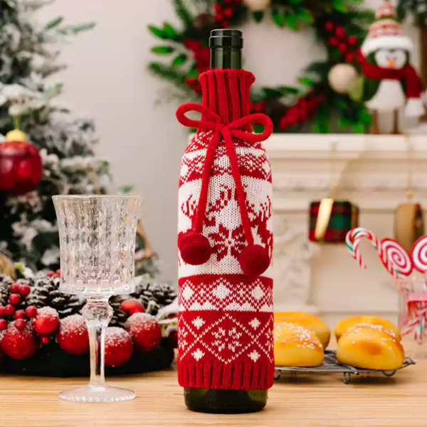 Christmas Wine Bottle "Clothes" Combo 3