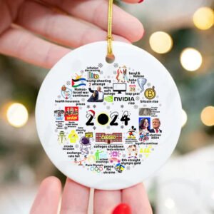 2024 Year In Review Ornaments