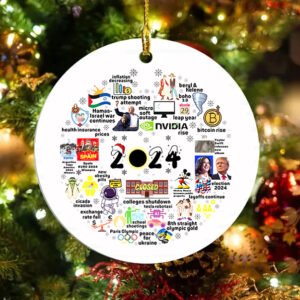 Christmas 2024 Year In Review Ornaments