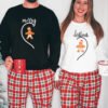 Couple Gingerbread Merry Christmas Unisex Adult Crewneck Sweatshirt