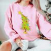 Whimsical Christmas Tree Unisex Adult Crewneck Sweatshirt