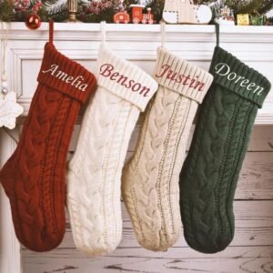 2024 Personalized Christmas Stockings For Family