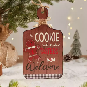 Combo 2 Christmas Wooden Hanging Sign