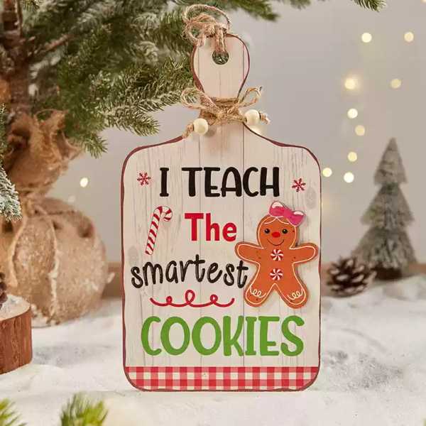 Combo 2 Christmas Wooden Hanging Sign