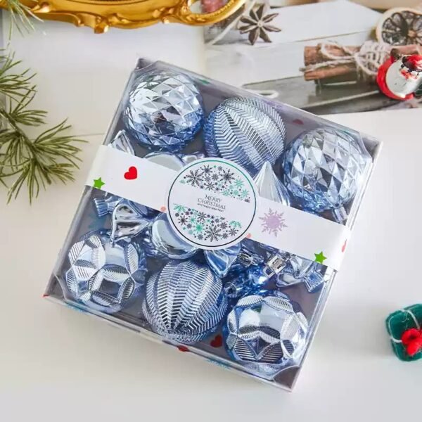 Set Of 18 Christmas Balls Christmas Tree Ornaments