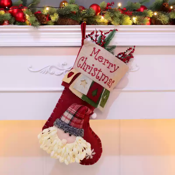 Set of 3 Random Christmas Stove Stocking